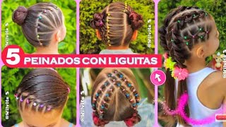 💕 5 PEINADOS fáciles y rápidos. Aprende a peinar. 💕 #backtoschool