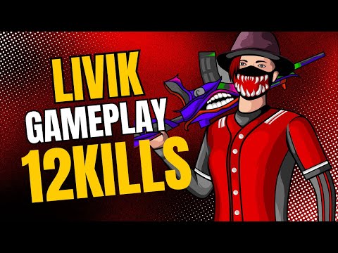 Livik gameplay🥶 squad clutches🔥