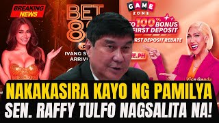 🔴Galit na panawagan ni Sen. Raffy Tulfo sa mga artista Wag niyo nang ipromote ang sugal sa kabataan!