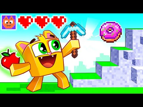 Playing in Minecraft World | Funny Song For Kids & Nursery Rhymes | Toonzey Songs