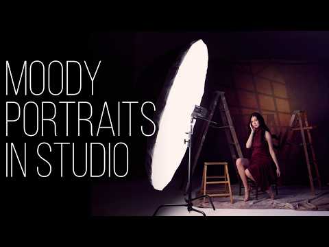 Creating Moody Portraits | Studio Lighting Breakdown