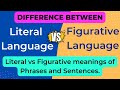 Exploring Literal vs Figurative Language