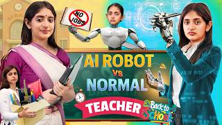 AI ROBOT TEACHER vs Students | AAJ  Ki School Life | MyMissAnand