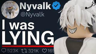Roblox YouTuber Nyvalk EXPOSED…
