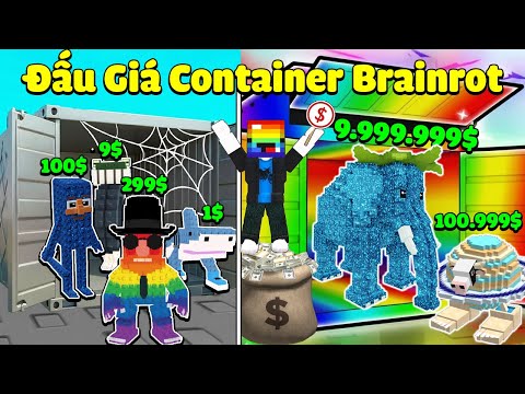 T GAMING ĐẤU GIÁ CONTAINER BRAINROT SECRET 0.001% THÀNH CÔNG NHẬN VOI OG BLUEBERRY ELEPHANT