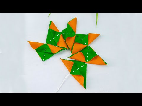 Amazing Fabric Art | Easy DIY Ribbon Flowers | Hand Embroidery Cloth Flowers