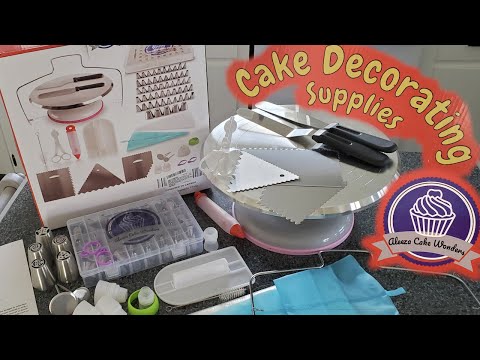 Cake Decorating Supplies from Amazon