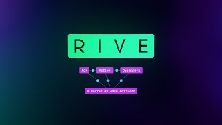 Rive for Motion Designers