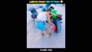 Ladki Ka Chunni Bike Pe Fas Gye 😂 Crazy Police Without Helmet | Super Bike Zx10r