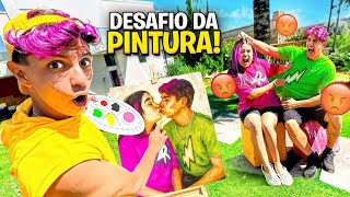 DIA DE PINTURAS COM OS ROSA *Desafio de casal