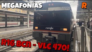 Megafonías REGIONALES: Barcelona - València 470