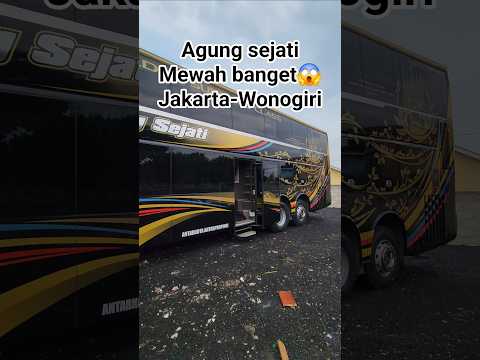 INI BENERAN SLEEPER BUS😱 MEWAH BANGET,HANYA SATU DI WONOGIRI‼️ #agungsejati #busindonesia #busmania