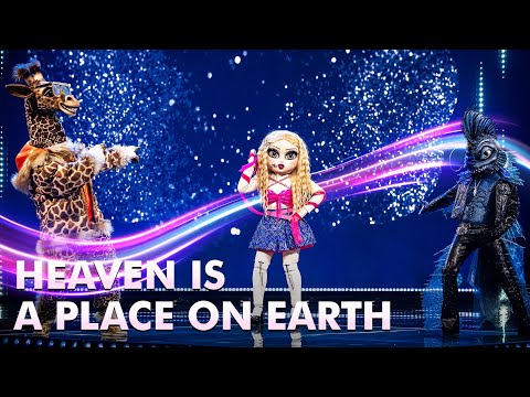 Giraf vs. Poppemie vs. Zeeduivel - ‘Heaven is a Place on Earth’ | The Masked Singer | Seizoen 4