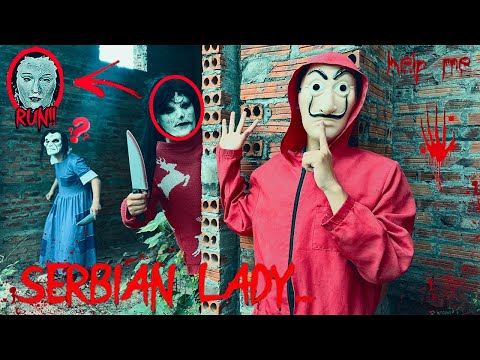 SERBIAN DANCING LADY IN REAL LIFE l PARKOUR POV ESCAPE ''Part 20.0'' (Horror Parkour POV Short)