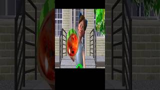 Scary Teacher 3D Nick and Tani Pranks Miss T by Watermelon #shorts