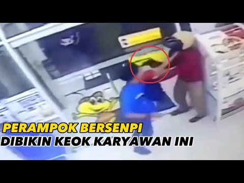 PERAMPOK BERSENPI ‼️ keok ditangan karyawan ini😁 #mhstv