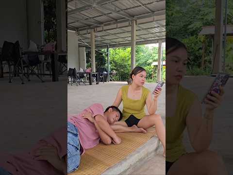 กลิ่นที่คุ้นเคย A familiar scent. #couples #funny #manbee