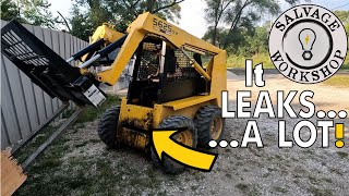 Tearing into the Hydraulics on the Skid Steer... It NEEDS Attention! ~ 1995 Gehl 5625sx Part 7