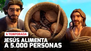 Superlibro │ Con tan solo dos panes y 5 peces pasó esto: Jesús alimenta a 5mil personas