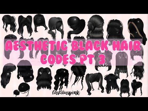 Roblox Hair Code For Messy Black Hair 07 2021 - black messy wavy hair roblox code