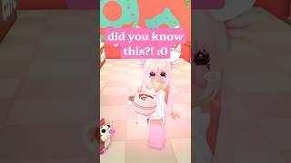 the secret new SPECIAL dessert in the cat cafe!! did you know this? | #adoptme 𝜗ৎ
