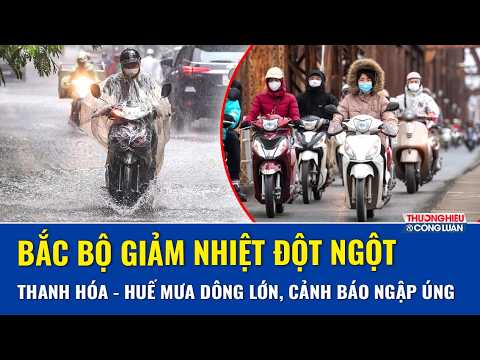 THỜI TIẾT SÁNG NAY 21/10: Không khí lạnh tràn về, Bắc Bộ giảm nhiệt, Thanh Hóa - Huế mưa dông lớn