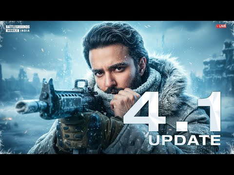 4.1 UPDATE IS HERE IN BGMI SOLO VS SQUAD🔥 #pubglive #bgmi #gameplay