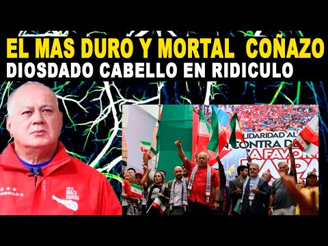 COÑAZO MORTAL DIOSDADO CABELLO PENSO QUE SALDRIA CON LA SUYA DESTRUIDO