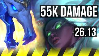 TWITCH & Thresh vs SENNA & Vel'Koz (ADC) | Good KDA: 34/3/7, 55K damage | EUNE Master | 26.13