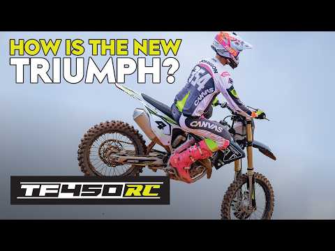 Is the NEW Triumph TF 450 RC Edition as Awesome as it Looks?