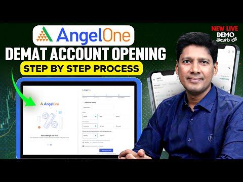 Angel One Account Opening in Telugu in 2025 | How to Open Angel one Demat Account in Telugu