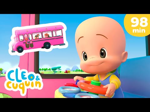 As rodas do ônibus rosa 🚌 e mais músicas infantis de Cleo e Cuquin