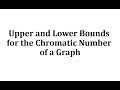 Understanding Chromatic Numbers in Graph Theory