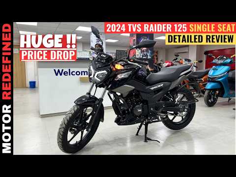 2024 TVS Raider 125 Base Model Review | Biggest Price Drop | But Why??