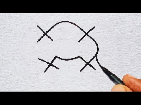 How to draw camel from letter XXXX | Camel drawing step by setp | XXXX Drawing