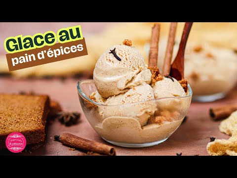 Glace au pain d'épices : la glace idéale pour l'automne 🍨