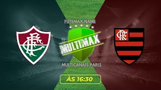 FLUMINENSE X FLAMENGO AO VIVO COM IMAGENS