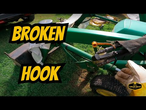 Mobile Welding Repair: Fixing a Broken Tractor Bucket Hook in the Field (No Shop Needed!) DP200