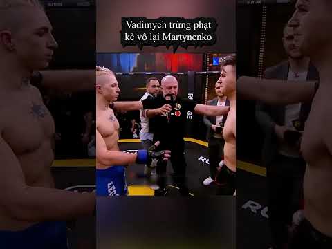Võ sĩ MMA Nga đã trừng phạt tay đấm Ukraine vì hành vi này #blvvothuat