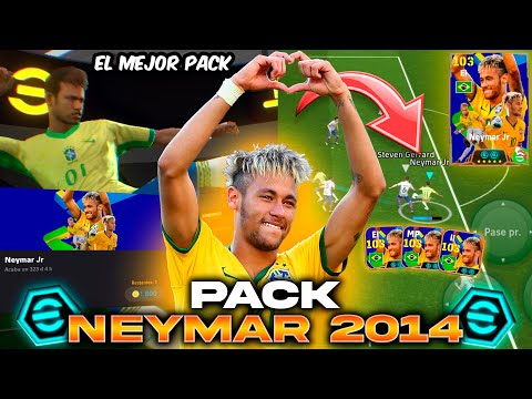 Así JUEGA NEYMAR de 103 "Doble Potenciado" 🤩⚽ *El Mejor Pack* | EFOOTBALL 2025 Mobile