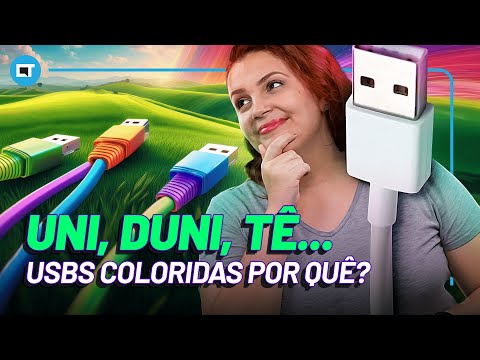 USBs coloridas: tem ALGUMA diferença?