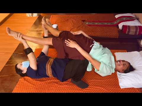 ASMR: The ULTIMATE Intense Thai Stretching Full Body Massage!