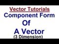 Vector Analysis Concepts