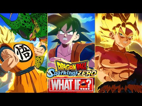 TODOS LOS WHAT IF de GOKU en DRAGON BALL SPARKING ZERO | GRAMAJO