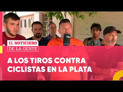 EMBOSCADA a TIROS CONTRA CICLISTAS en LA PLATA #ElNotidelaGente