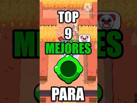 ‼️TOP 9 MEJORES GADGETS PARA JUGAR supervivencia EN #brawlstars #shortsvideo #viral