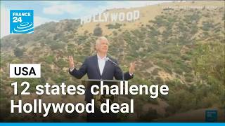 YouTube video thumbnail: Paramount's Warner Takeover Challenged by 12 US States