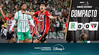 SÃO PAULO CONTA COM 2 PÊNALTIS PERDIDOS DO ATLÉTICO NACIONAL, E EQUIPES FICAM NO 0 A 0 | Compacto