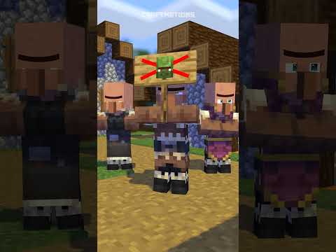 Villager Revenge - Minecraft Animation #shorts