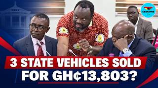 YouTube video thumbnail:  How a MoH Transport Manager Allegedly Sold 3 State Vehicles for Just GH¢13,803 